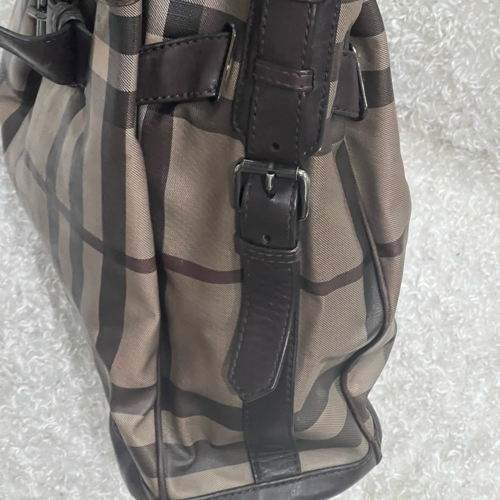 Burberry Walden Hobo Smoked Nova Check Bag - Picture 2 of 16